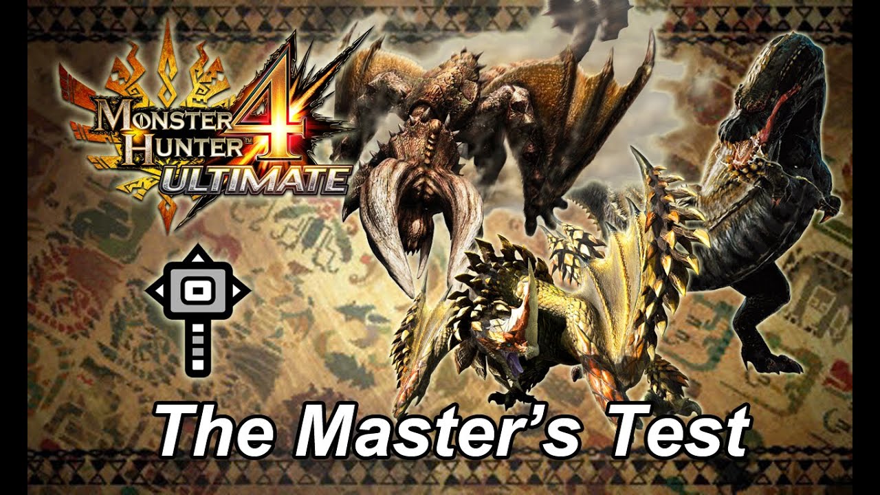 MH4U The Master's Test (Hammer) - 7'58''20