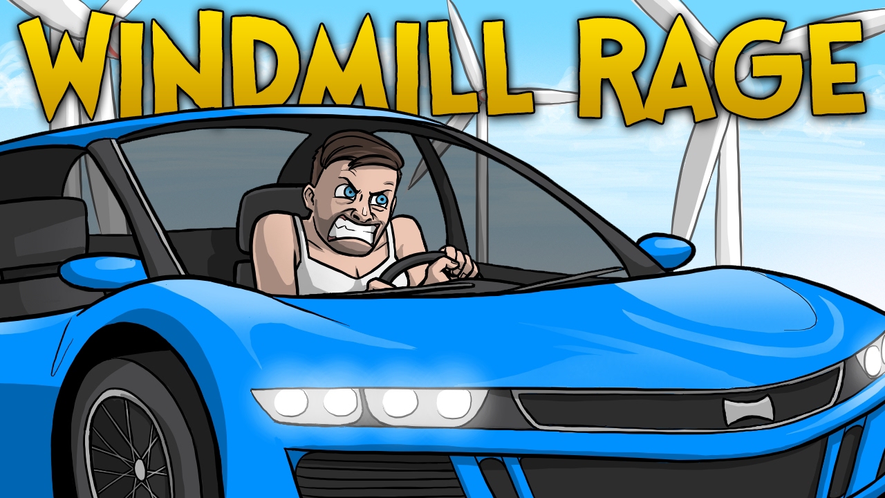 WINDMILL RACE RAGE!! - GTA 5 Funny Moments (Grand Theft Auto 5)