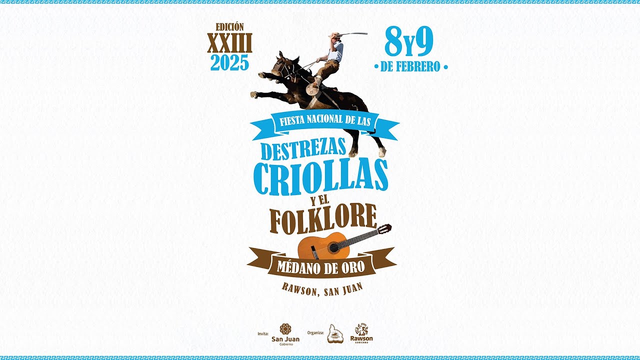 FIESTA NACIONAL DE LAS DESTREZAS CRIOLLAS Y EL FOLKLORE - DOMINGO