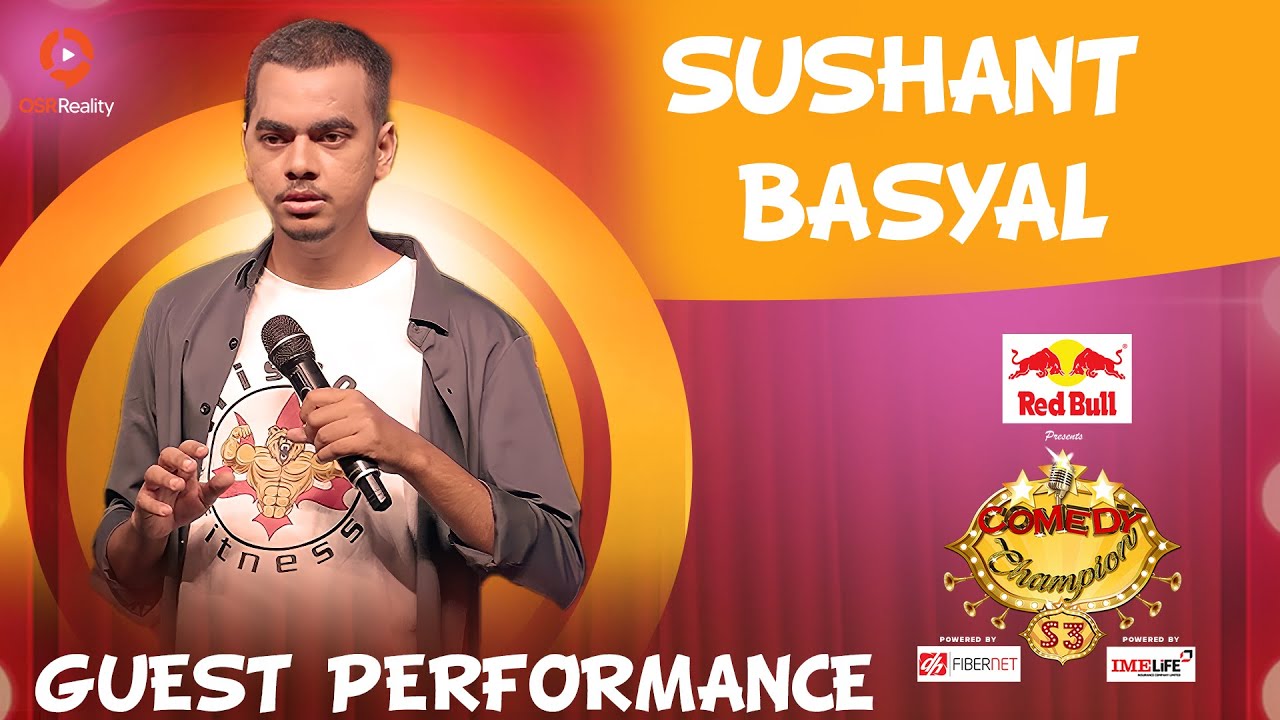 Sushant Basyal is Back || GRAND FINALE GUEST PERFORMANCE || Comedy Champion S3