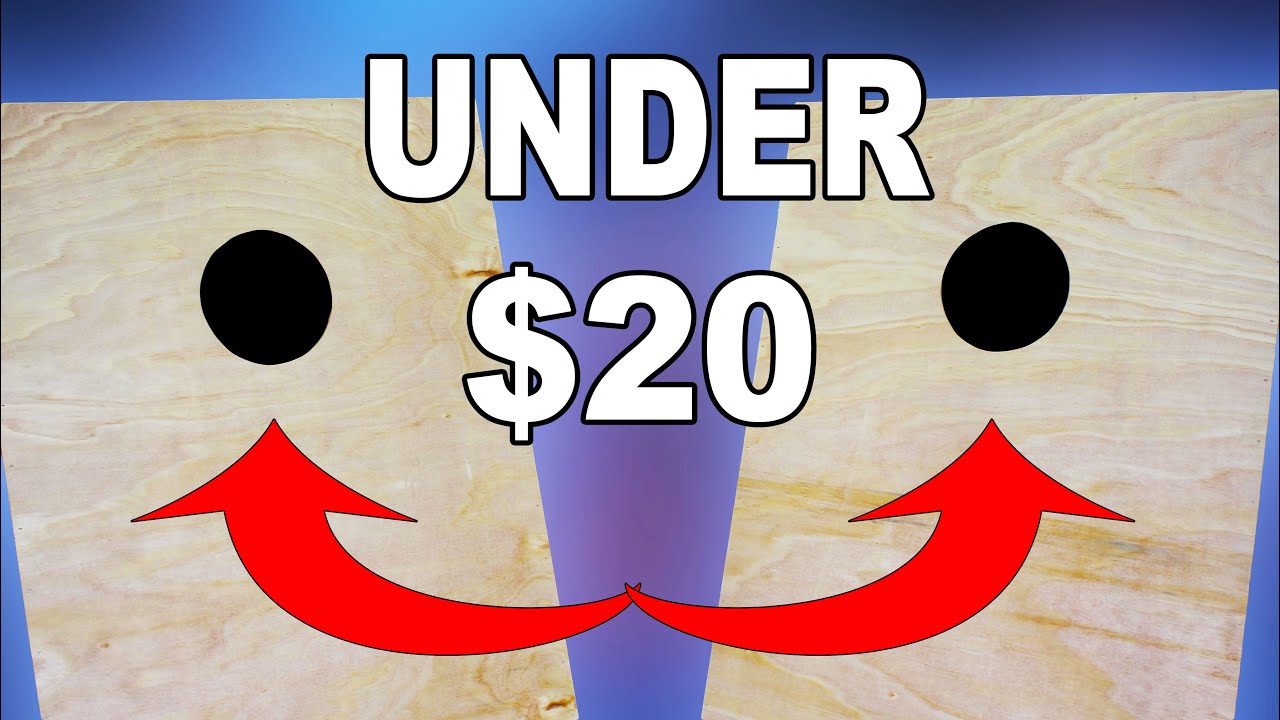 Making Cornhole Boards for Under $20