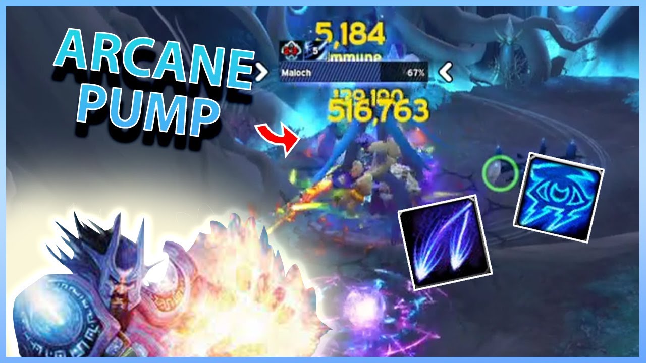 ARCANE MAGE HITS 516K ARCANE BARRAGE!! |Daily WoW Highlights #411 |
