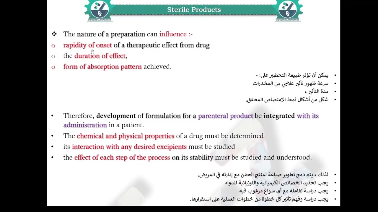 sterile product part 1