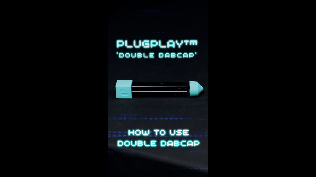 HOW TO USE DOUBLE DABCAP #shorts #plugplay  #dabcap