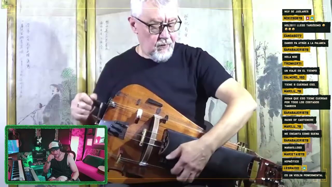 Que es la zanfona? hurdy gurdy?