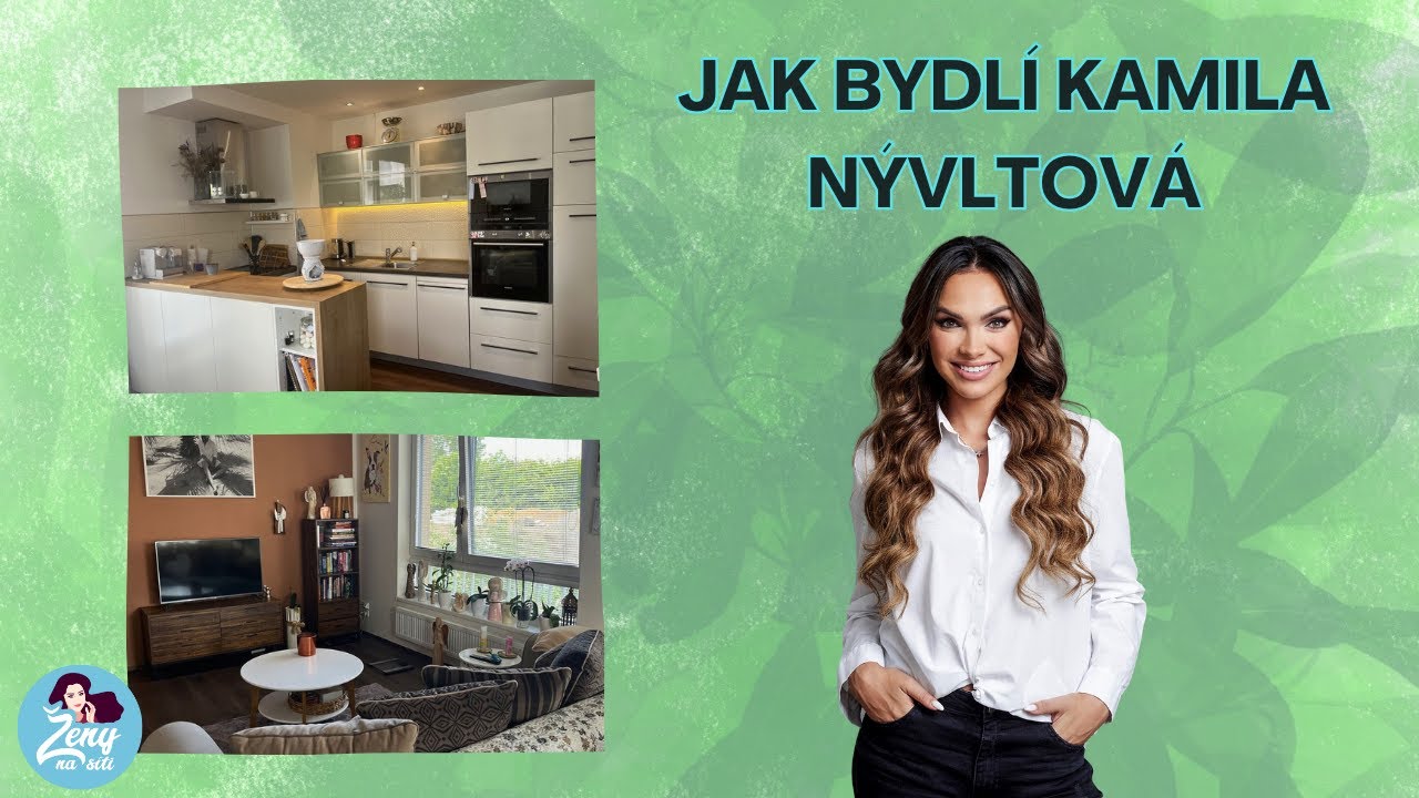 „Zbrusu nový“ byt zpěvačky Kamily Nývltové: Nejsem schraňovač, mám ráda přehled