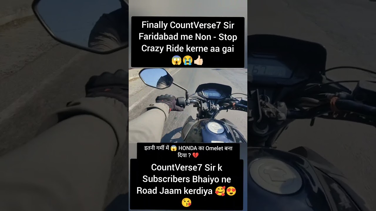 CountVerse7 Journey Non - Stop Moto Riding Vlog Part 9 | Travel Vlog #CountVerse7 #riding #motovlog
