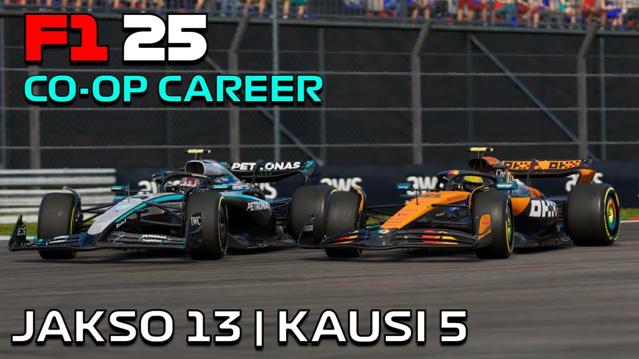 AI TEKEE KAIKKENSA MEITÄ VASTAAN! MM- SARJA KOKEE MUUTOKSEN! | F1 25 URA | KAUSI 5 | #13