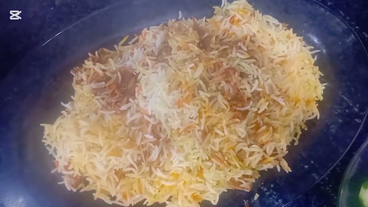 # tried new way to cook biryani