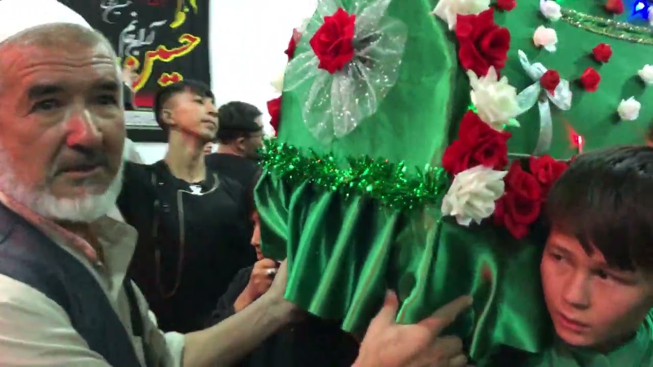 نوحه افغانی . قاری ابوالفضل محمدی محرم سال  ۱۴۰۰  . للو ای اصغرم للو  سقا خانه گلزار شهدا