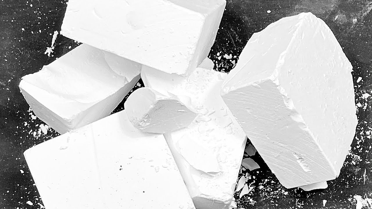 plain gym chalk crushing