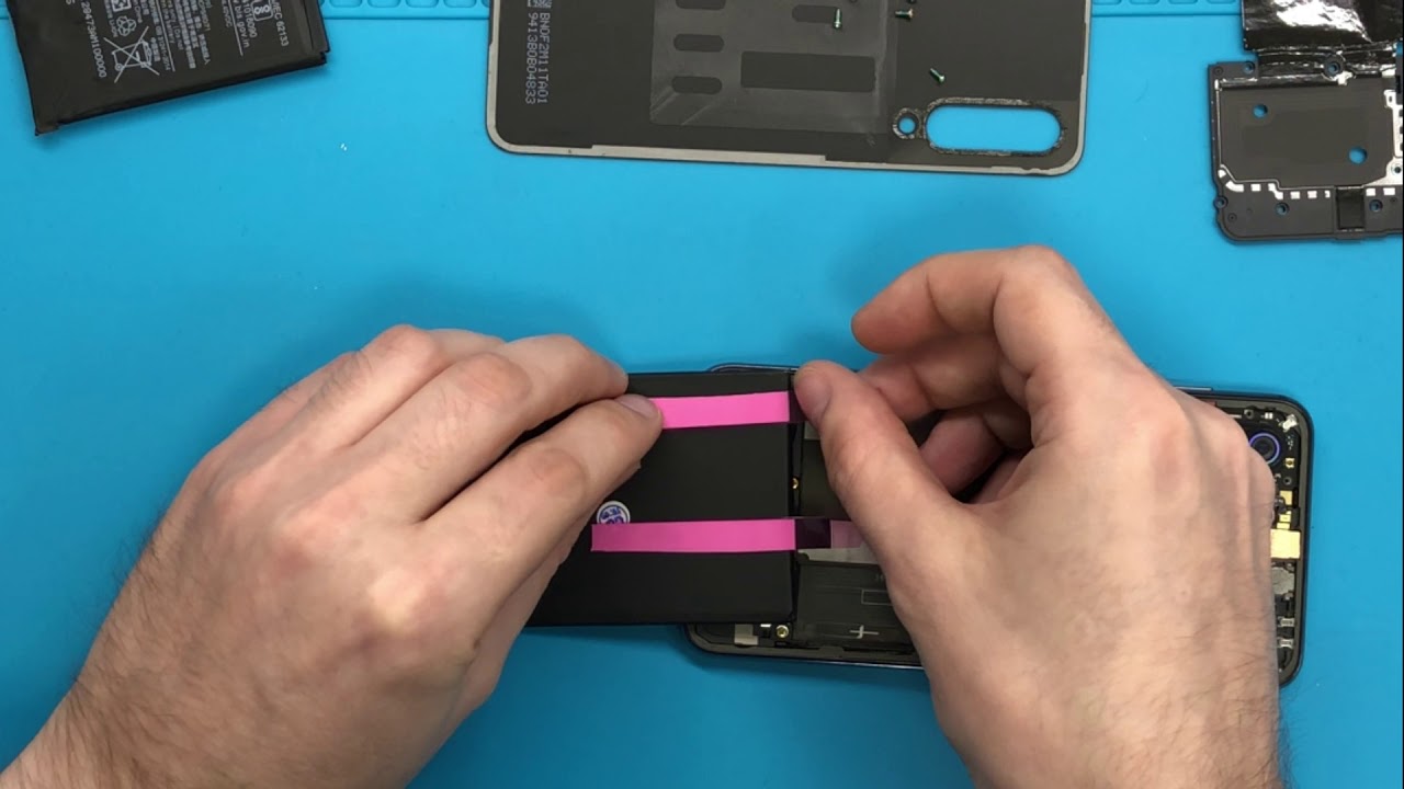 Замена аккумулятора Xiaomi Mi 9 SE / Xiaomi Mi 9 SE battery replacement