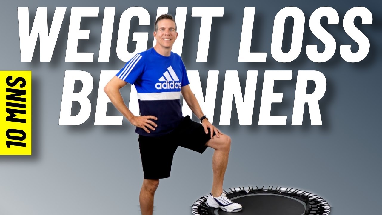 【 10-min Rebounder WORKOUT 】for Weight Loss 🔥 | Beginner Mini- Trampoline Routine (10 Minutes)