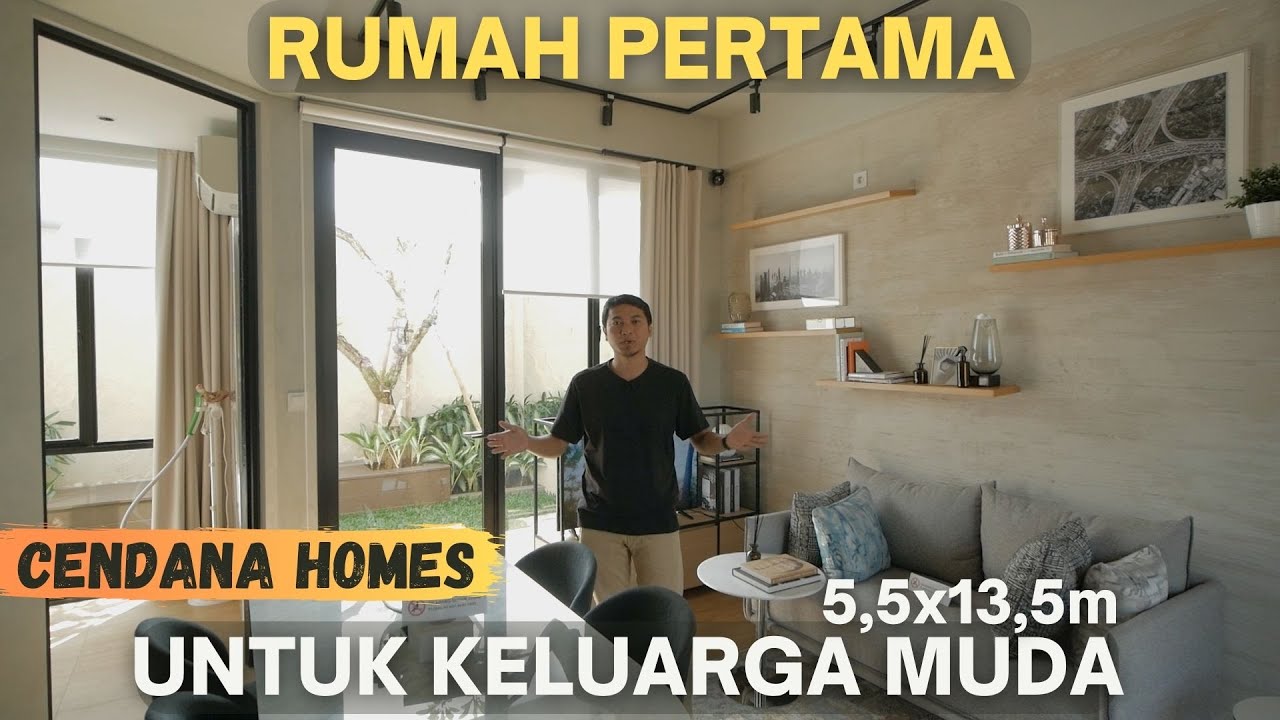Rumah Modern Minimalis Luas 68 m2 Tapi Terasa Lega!! | Cendana Botanic