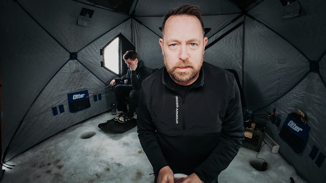 Ice Fishing the Red River | A Redemption Day on the Ice