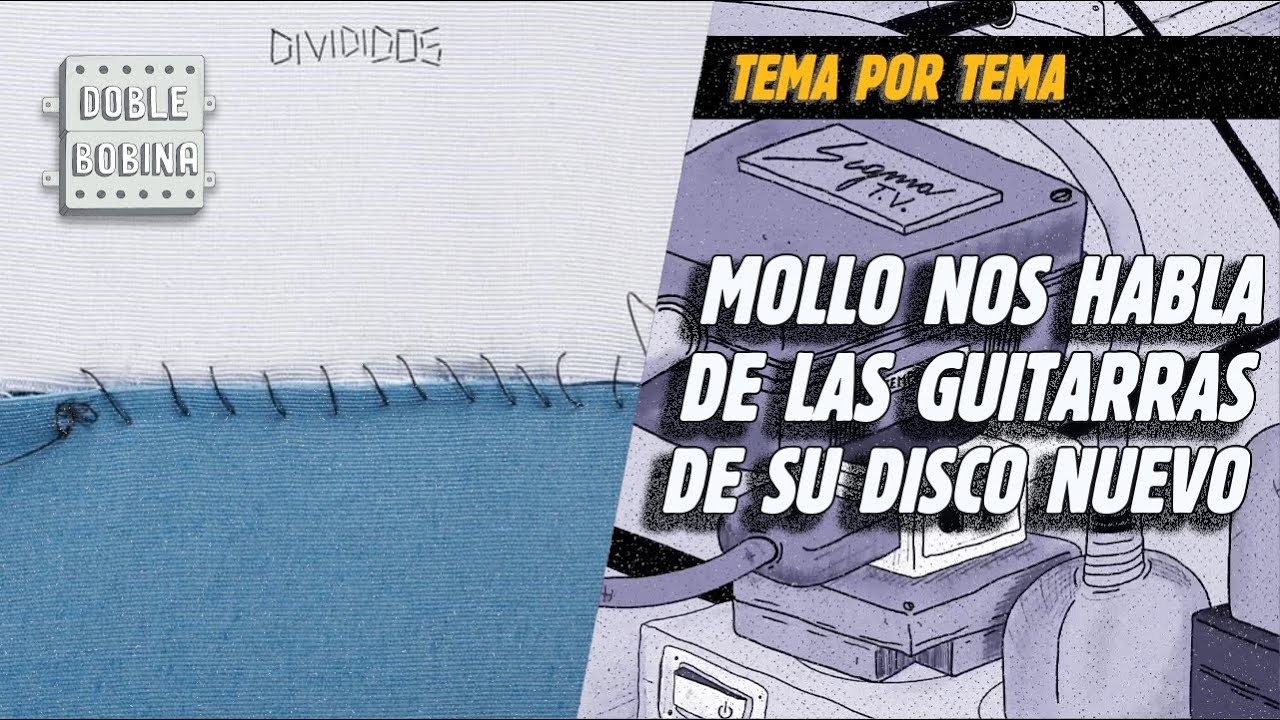 Ricardo Mollo nos habla de los audios de guitarra del disco nuevo de Divididos.
