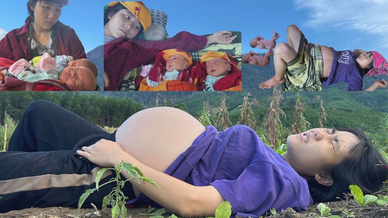 A Single Mother’s Journey Through Pregnancy and Giving Birth to Twins