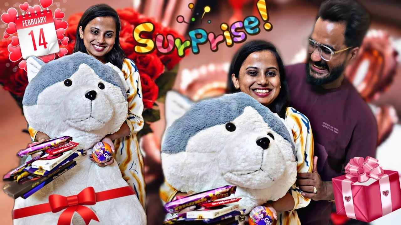 ನನ್ನ ಹೆಂಡತಿಗೆ ಪ್ರೇಮಿಗಳ ದಿನದ ಆಶ್ಚರ್ಯ/valentine day surprise to my wife / daily couple vlog #kannada