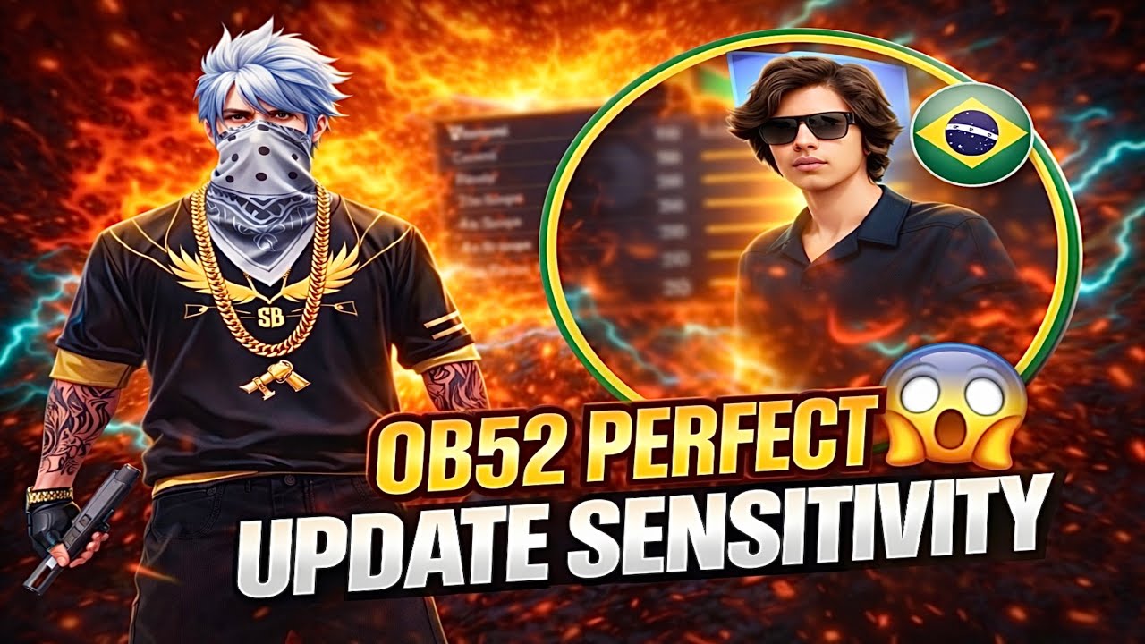 OB52 Update Best Sensitivity 😳 For Headshot |working in 2GB - 3GB - 4GB - 6GB - 8GB RAM 😱