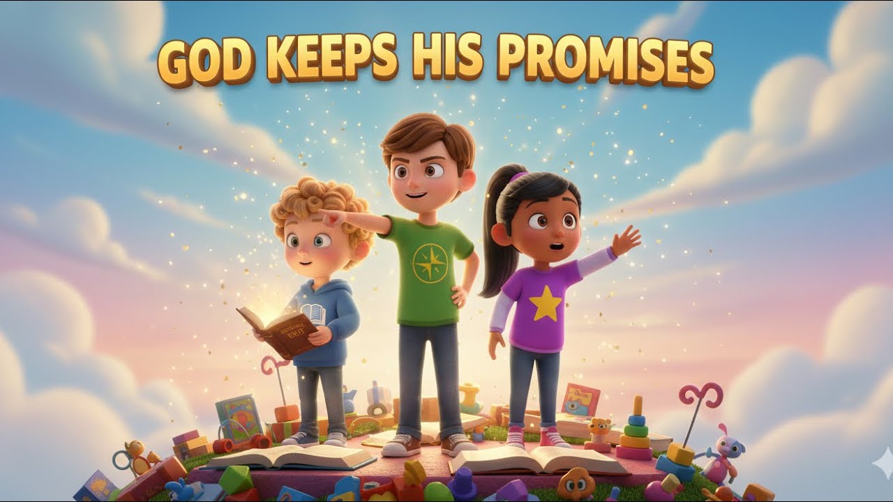 Learn About God&rsquo;s Promises | Animated Christian Song for Children