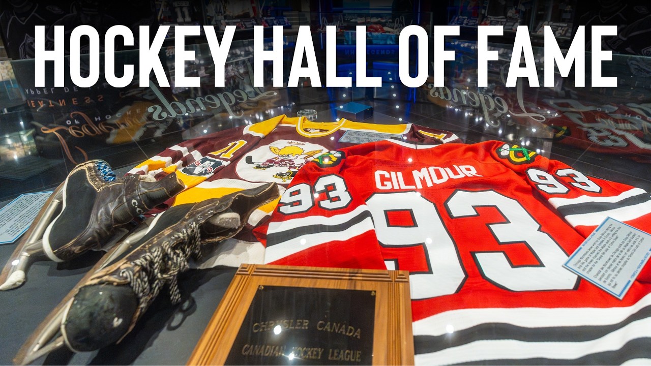 Hockey Hall of Fame in 4K Toronto Ontario Canada