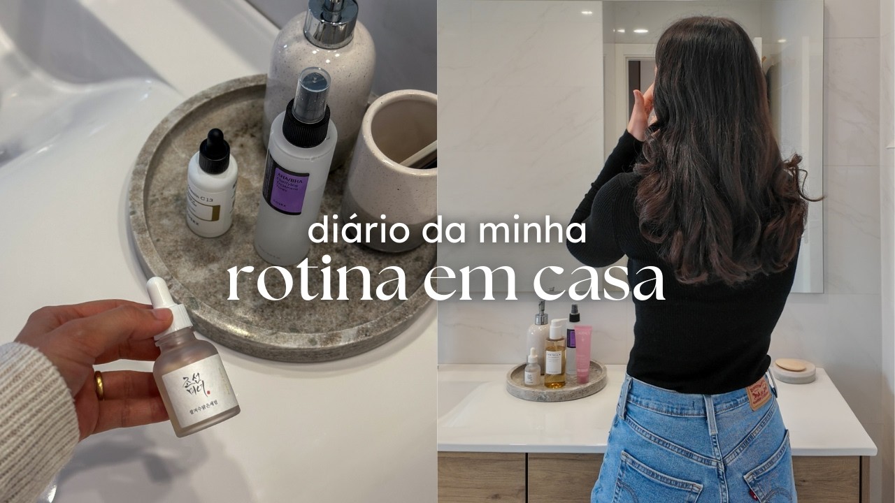 Rotina de skincare descomplicada, produtos favoritos e algumas refeições simples e rápidas