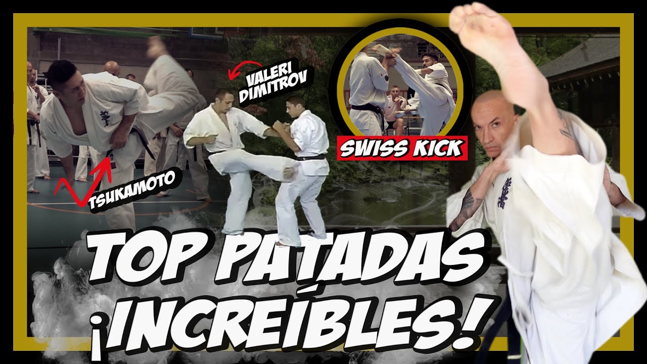 🔝🔝🔝TOP Patadas INCREÍBLES🔥🔥🔥 en KARATE y ARTES MARCIALES 🥋🥋🥋