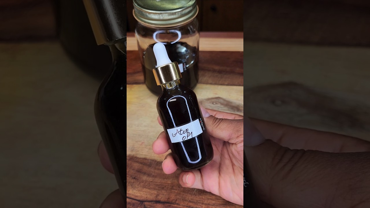 How to Make Aloe Vera Oil at Home | For Hair Growth, Eczema & Glowing Skin #aloevera