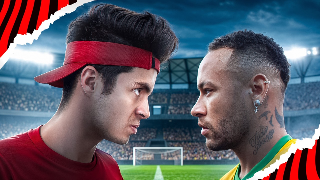 FUI DESAFIADO PELO NEYMAR! *Desafio