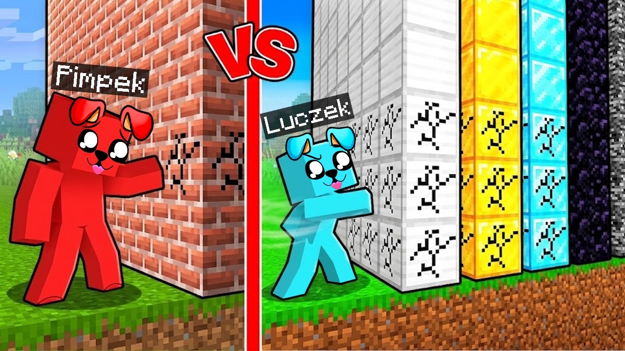 UDERZAMY W ŚCIANĘ w Minecraft!
