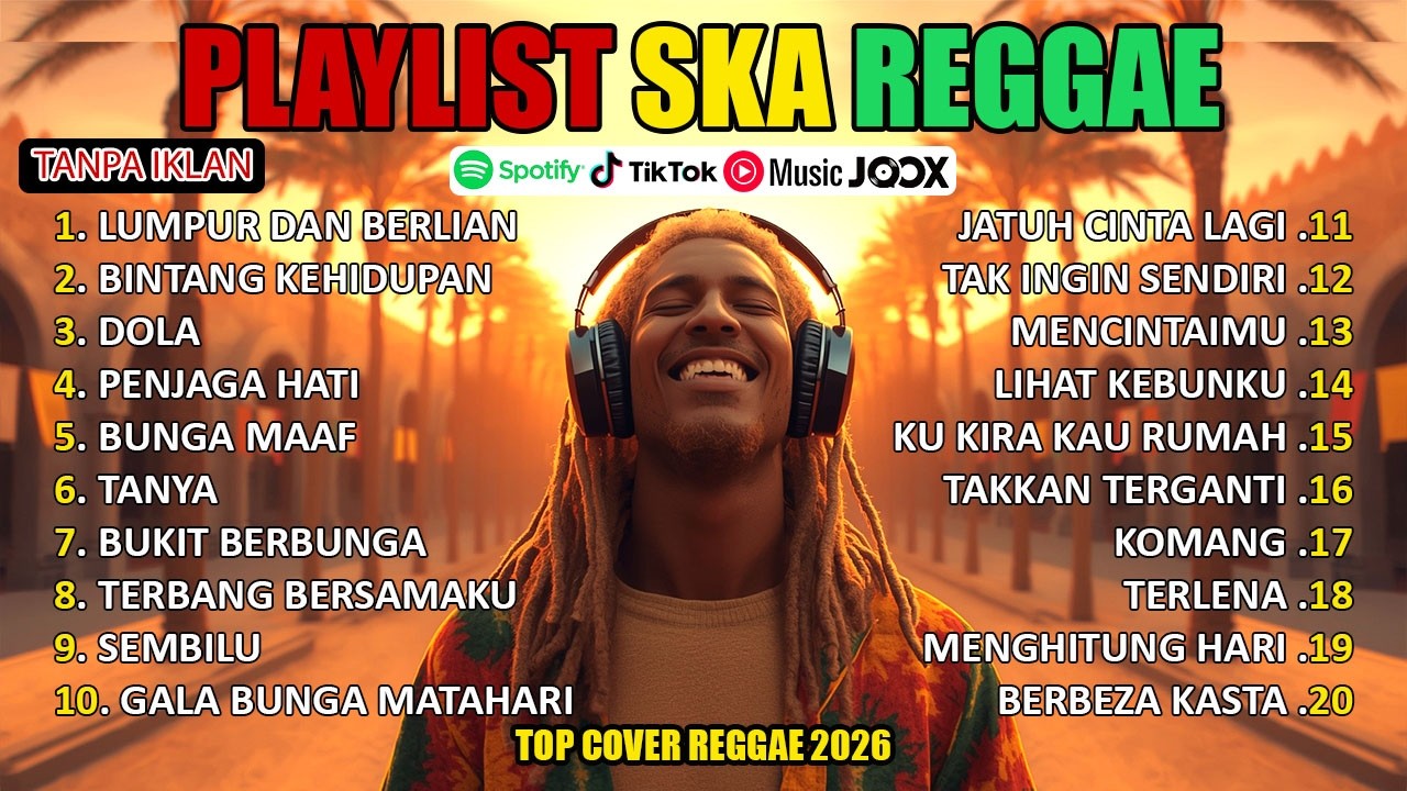 🌴🎧 Full Album Reggae Terbaru 2025 | Rege Rege Musik Santai untuk Santai & Healing