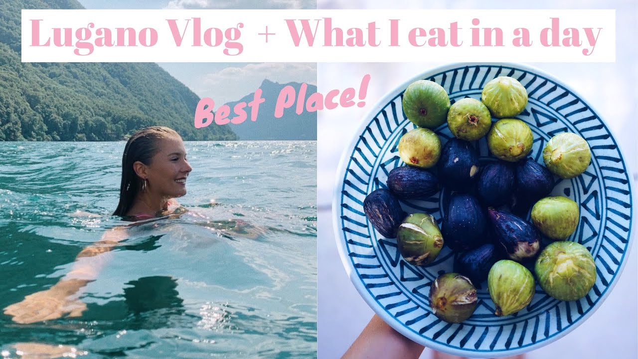 LUGANO VLOG + WHAT I EAT IN A DAY // Healthy + Simple + Vegan // Fruit Shopping in Italy!!
