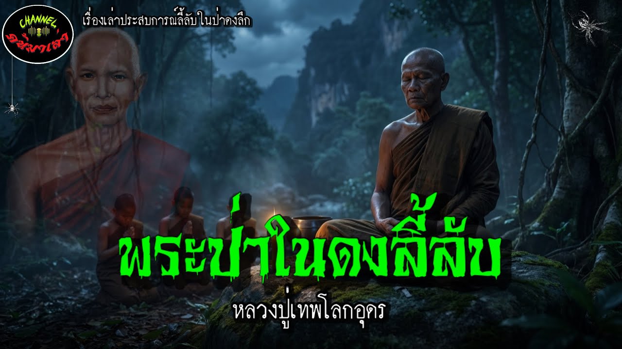 พระป่าในดงลี้ลับ“หลวงปู่เทพโลกอุดร”|เรื่องเล่าประสบการณ์ลี้ลับพระธุดงค์