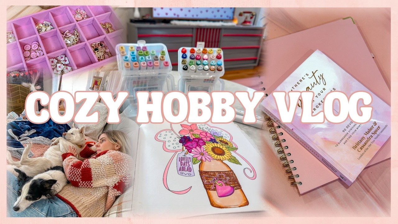 Cozy Hobbies to help ground you.