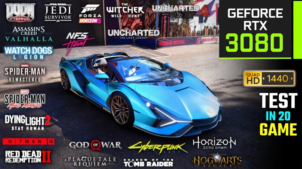 RTX 3080 in 2025 (Test in 20 Games) 1440p