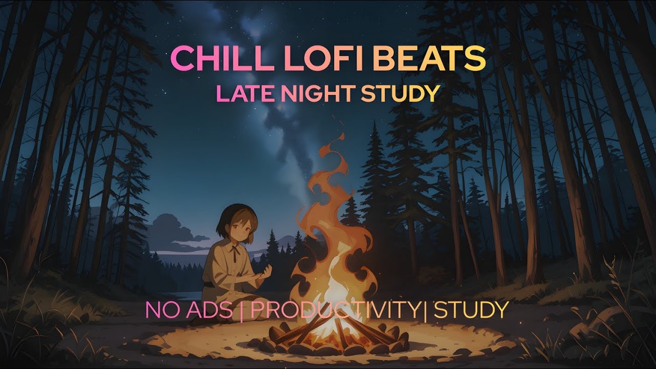 Midnight Serenity 🌙 | Chill Lofi Beats for Late Night Focus & Dreamy Relaxation
