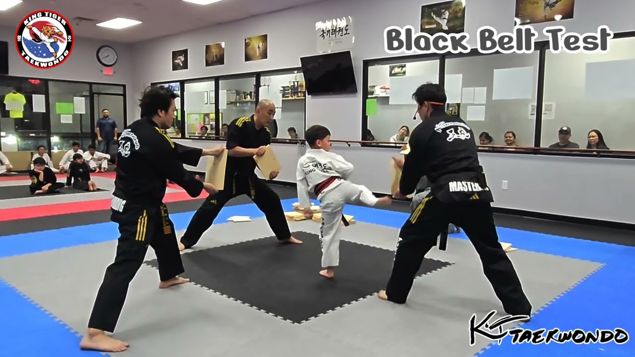 KT Taekwondo Black belt Test 2025