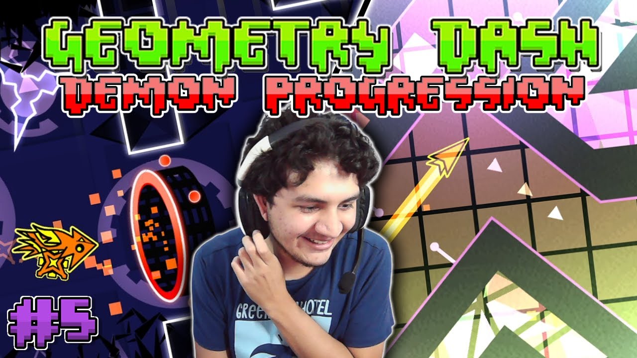 Dos niveles OPUESTOS! | Geometry Dash Demon Progression - Episode #5