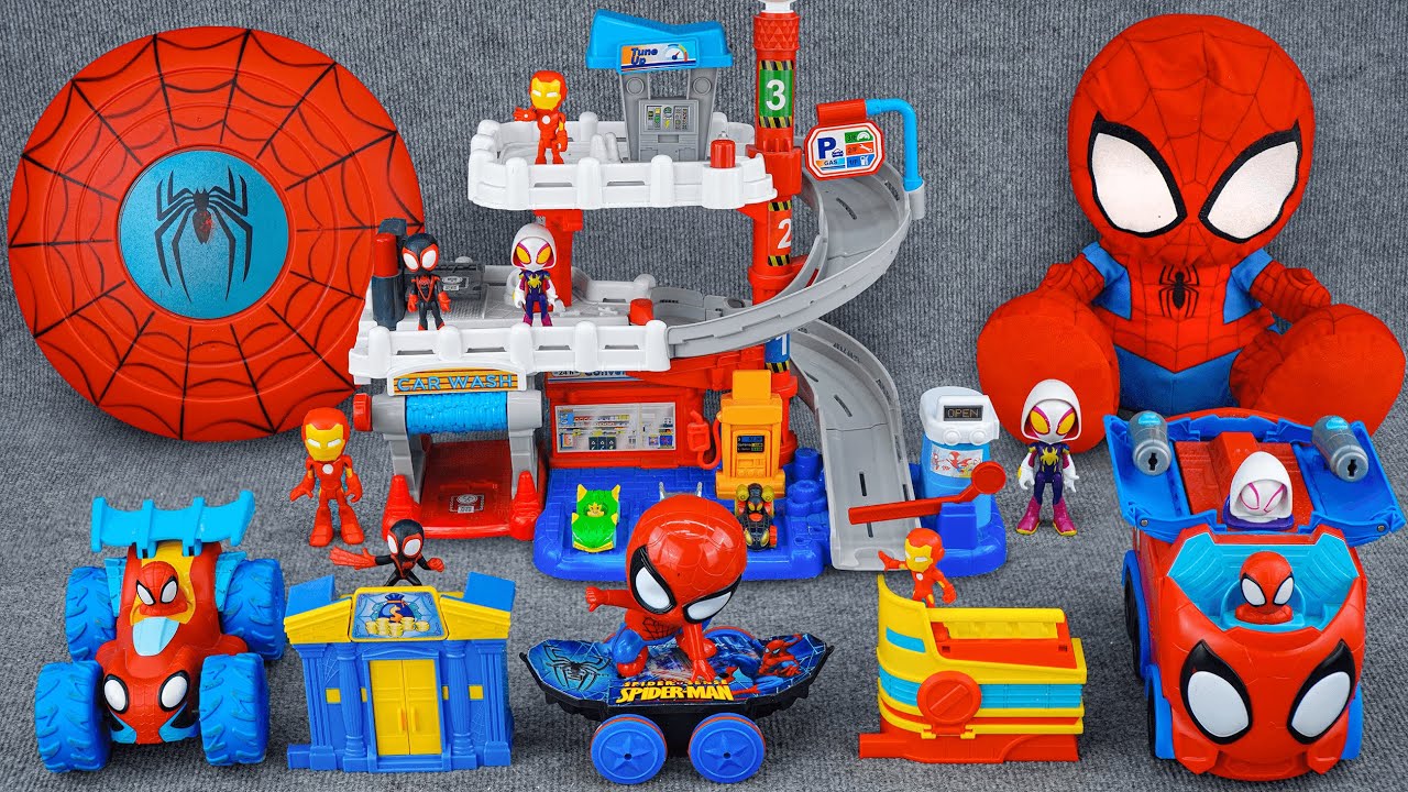 Marvel Spiderman Collection Unboxing Review|LEGO Marvel Launch Carry Case | Fast and Friendly Garage
