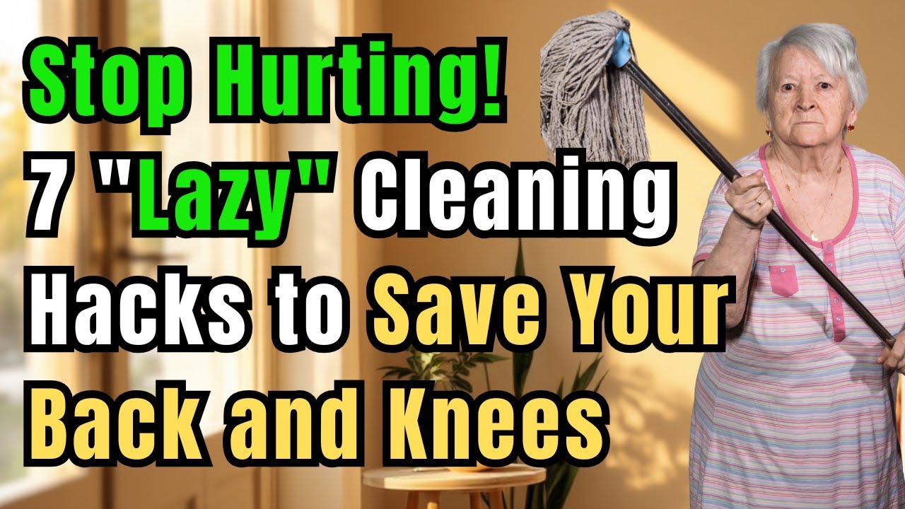 7 Cleaning Hacks for Seniors (No Bending or Scrubbing Required!) I (Senior Cleaning Hacks)