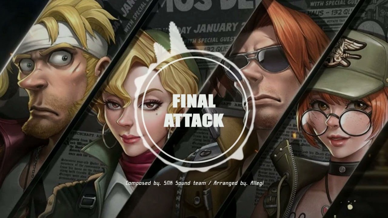 [리메이크] Final Attack - Metal Slug | 메탈슬러그 bgm