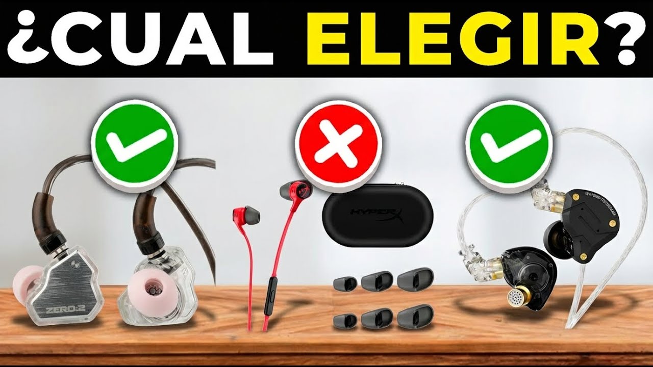 ✅ Los 5 MEJORES AURICULARES IEMs GAMING 2026 | AURICULARES IN EAR GAMER AMAZON