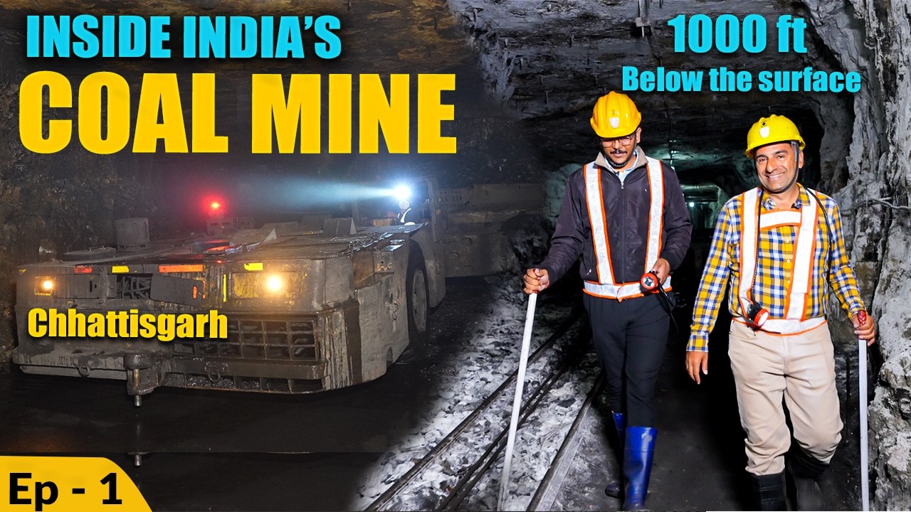Ep 1 Inside India’s Underground Coal Mine | Machines, Miners & Coal Face | Churcha | Chhattisgarh