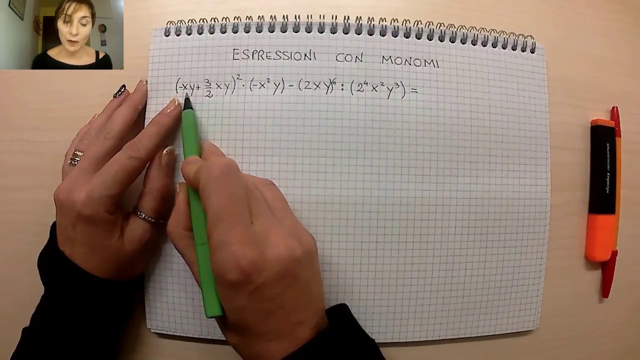 Espressioni con Monomi