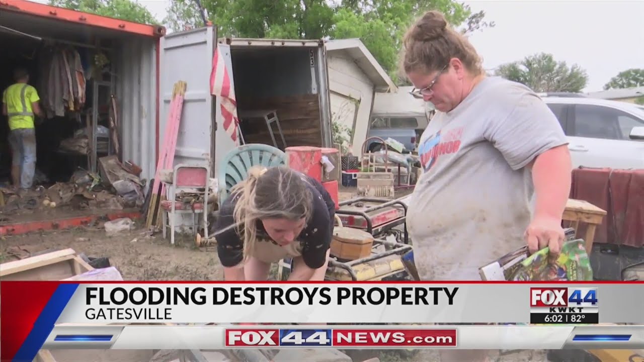 6PM: Flooding Destroys Gatesville Property