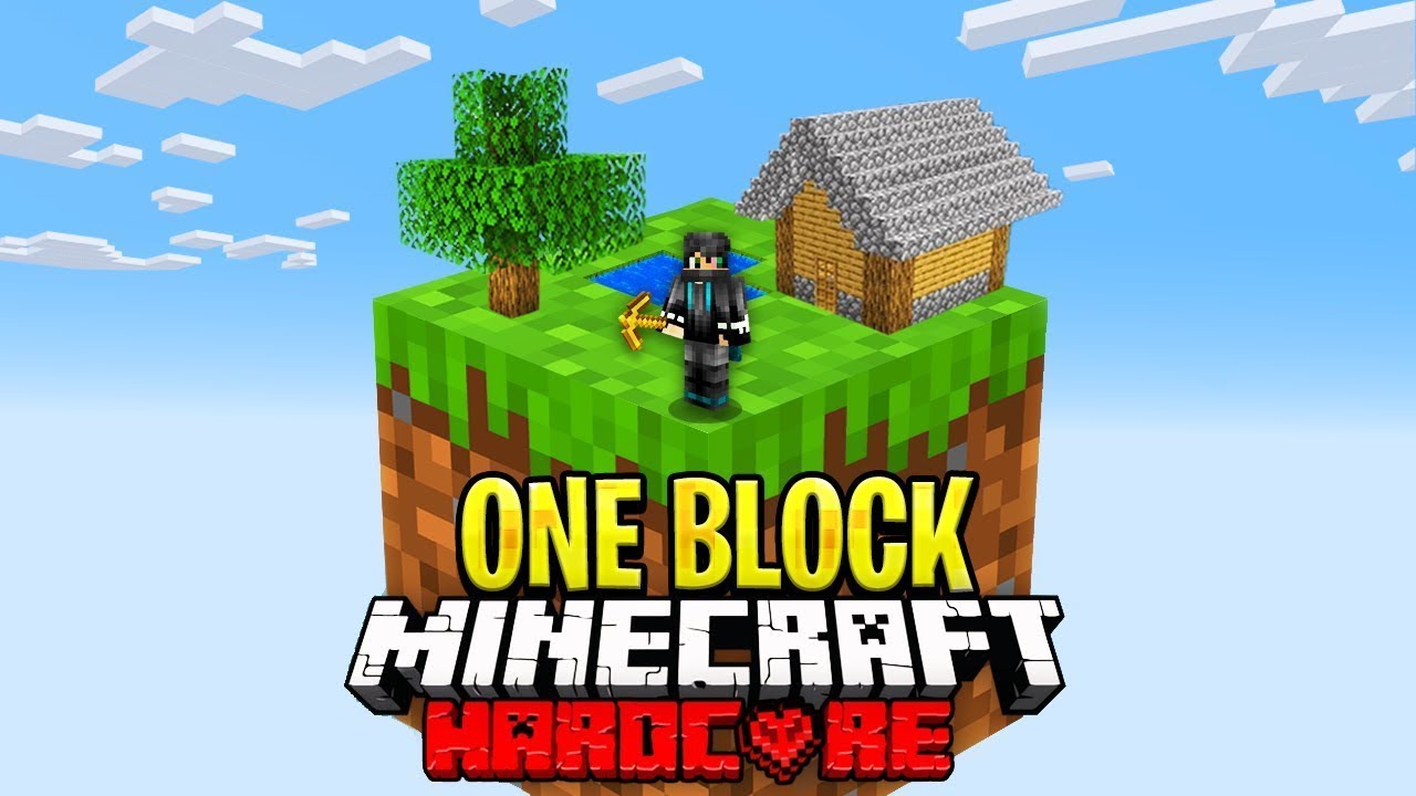 First Day in Minecraft ONE BLOCK