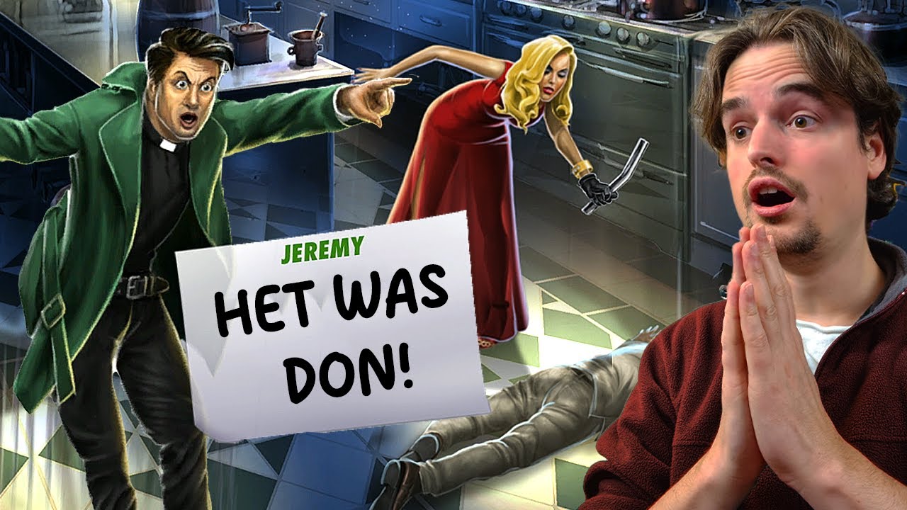 De dader wordt snel aangewezen in Cluedo met de Makkers