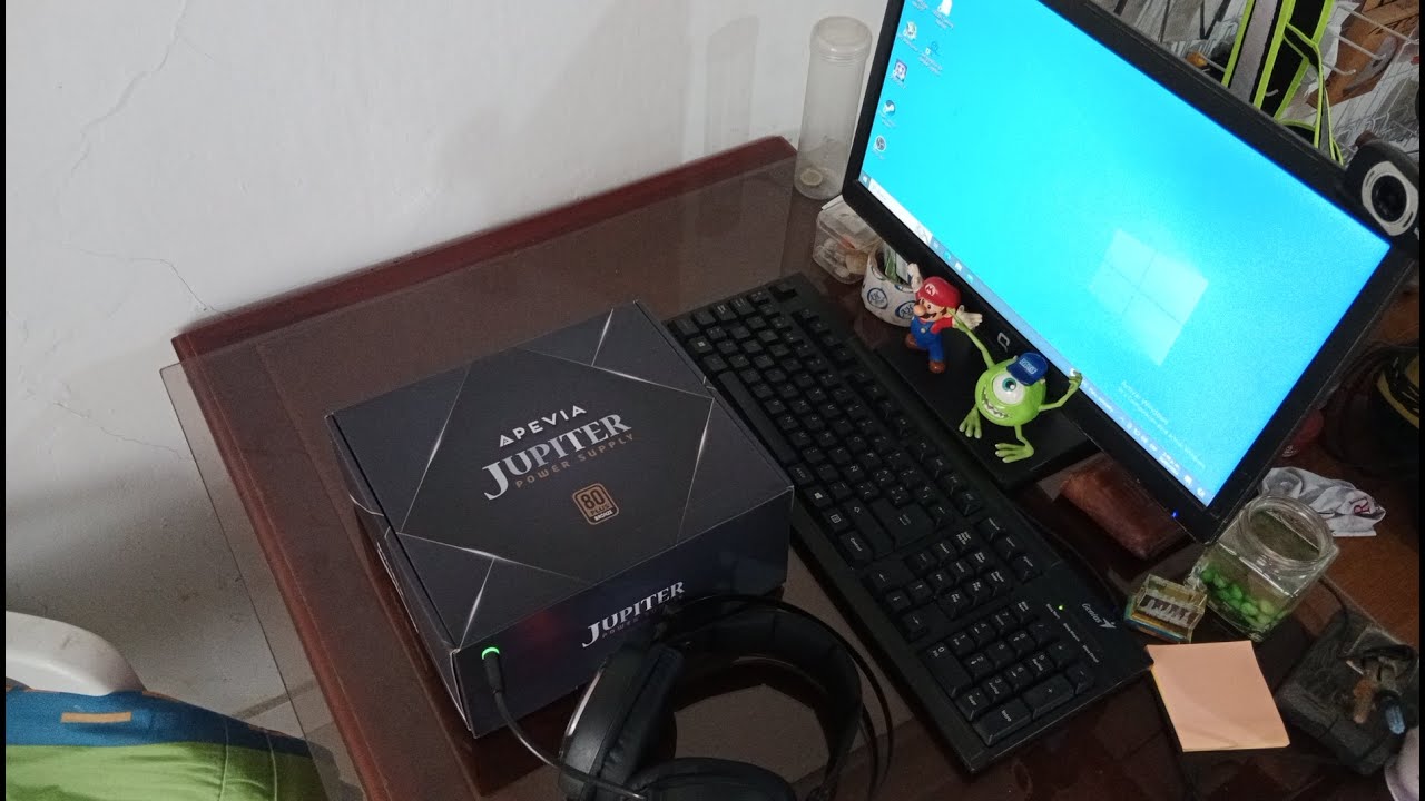 Review y unboxing. Fuente de poder APEVIA . ¿La más barata del mercado.?