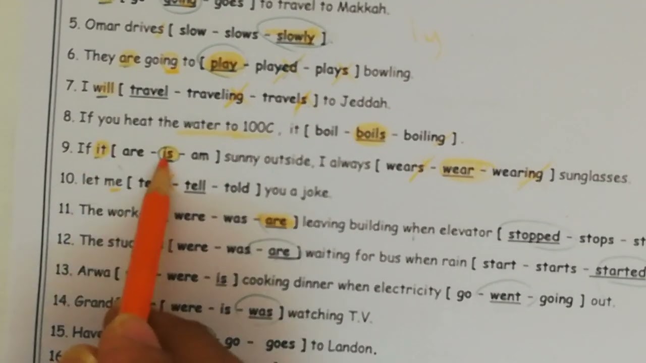 اختبار نهائي انجليزي ثاني متوسط الفصل الدراسي الثالث