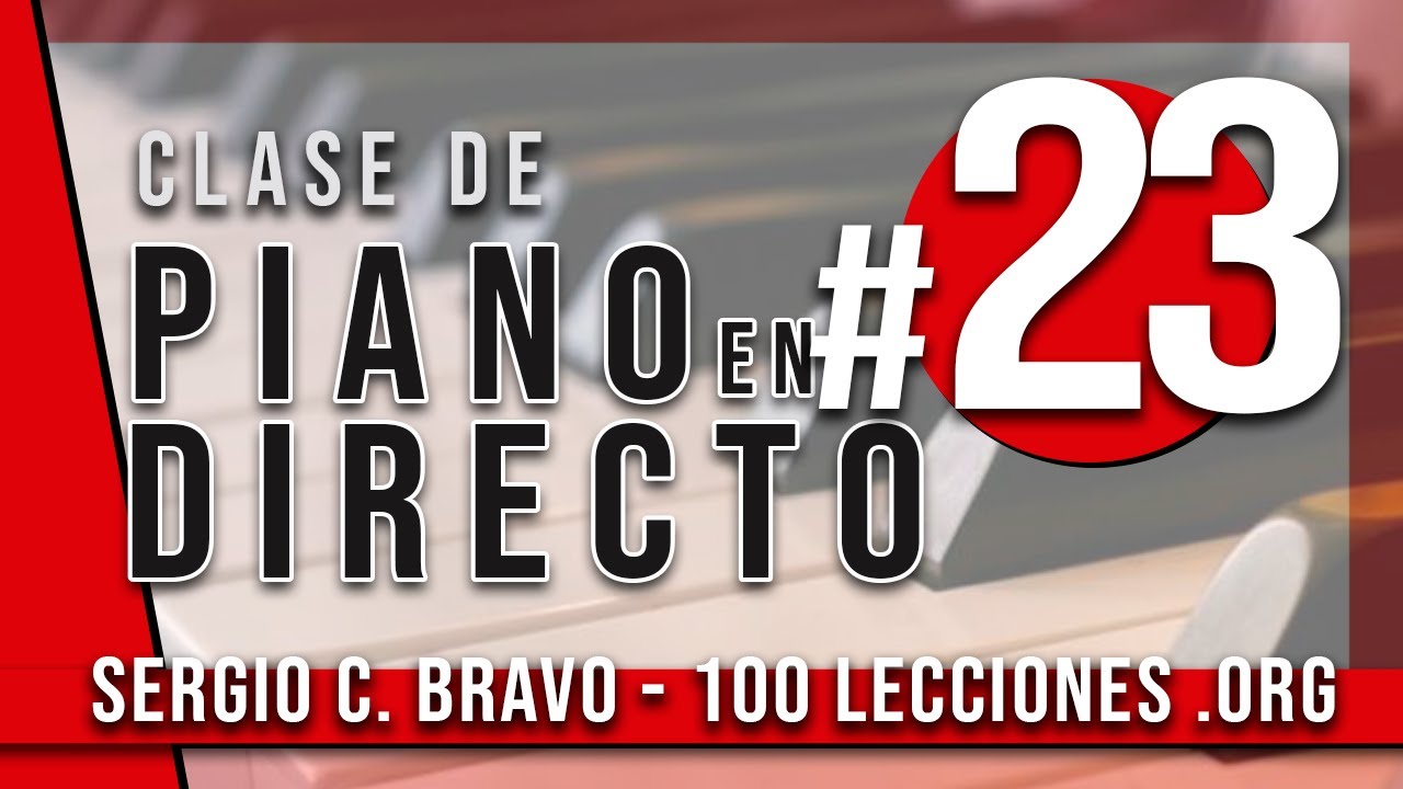 🔴 Clase de Piano #23 - Arpegios con la mano derecha y con la mano izquierda. Como utilizar el pedal